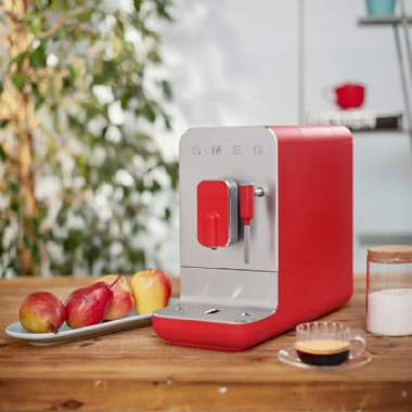 義大利SMEG全自動義式咖啡機-魅惑紅